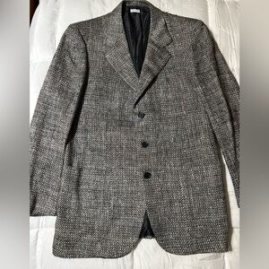 Brioni Roman Style Wool Silk Blazer Sport Coat Textured